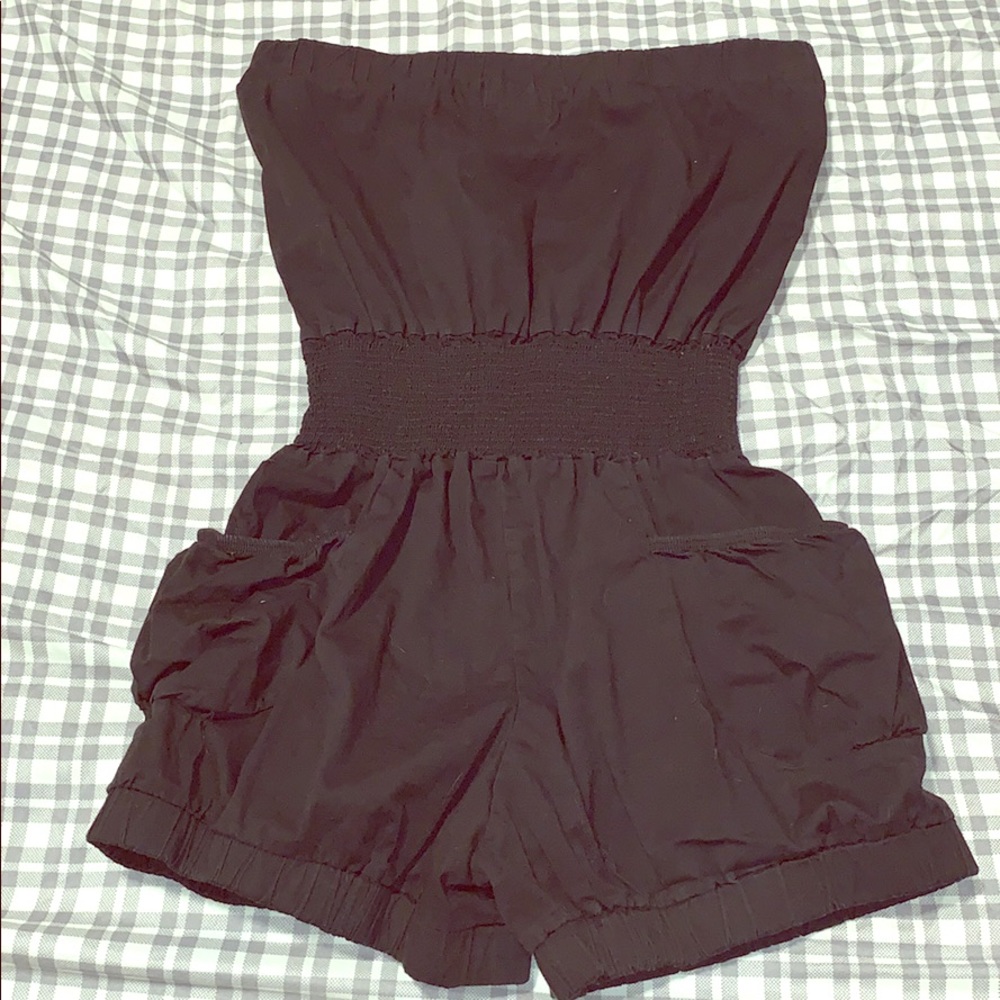 Cute Black Romper